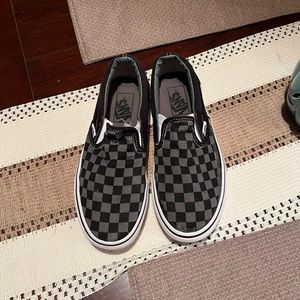 Checkered vans